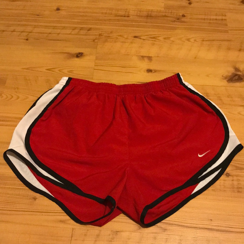 Red, White, and Blue Nike DriFit Shorts